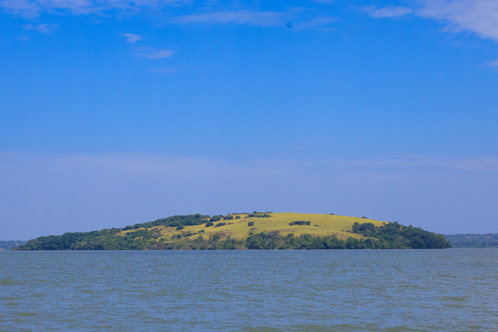 View of Ndere Island from Lake Victoria